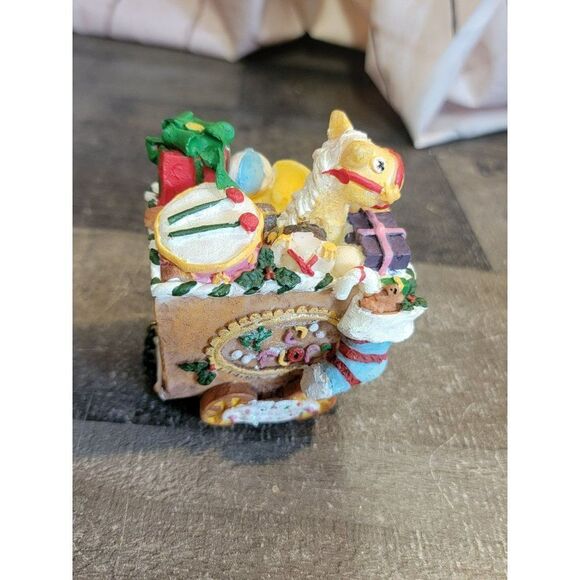 Xmas train car gift tree drums present ball Bell decor figure - Picture 4 of 6